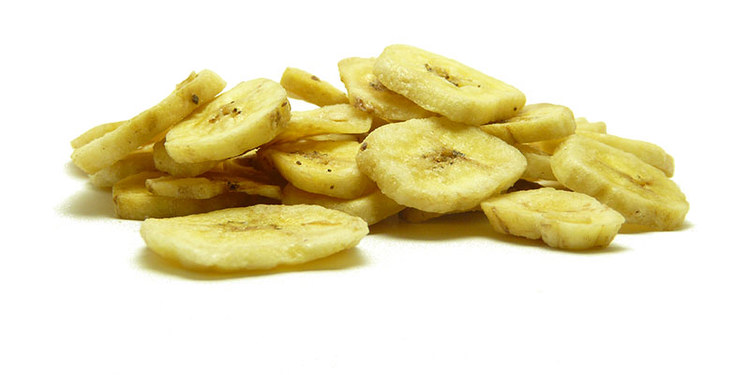 Μπανάνες ψημένες με μέλι, Βanana Chips with honey